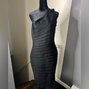 Black Bandage MIDI Dress